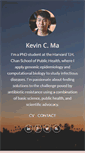 Mobile Screenshot of kevincma.com